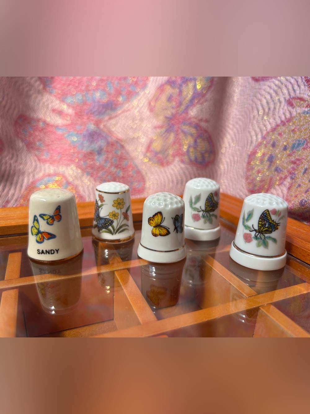 🦋Butterfly Thimbles set of 5